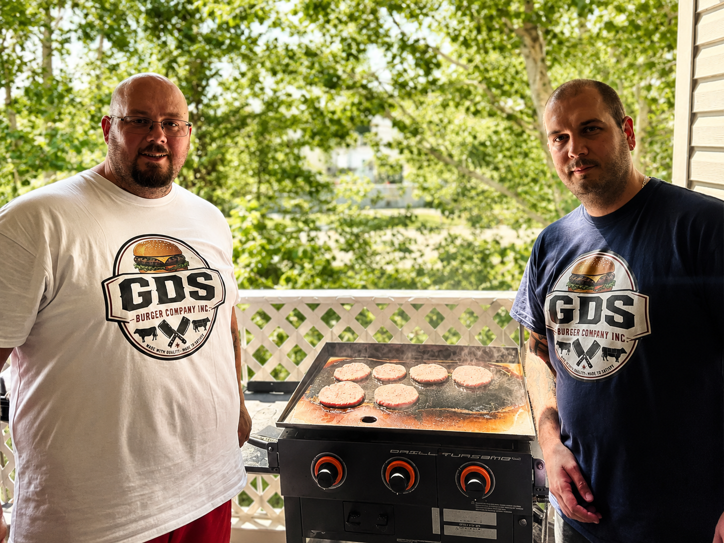 Dusan and Stefan — GDS Burger Company founders